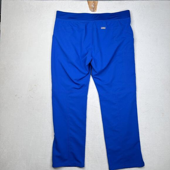 FIGS Scrub Pants Mens XL Royal Blue Technical Collection Drawstring T21004A - Picture 7 of 7